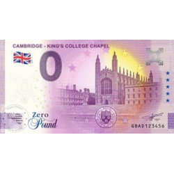 GB - Cambridge - King's College Chapel - Zero Pound - 2022