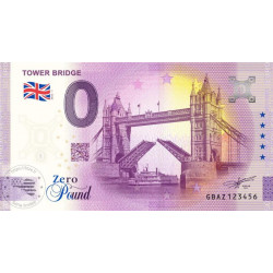 GB - Tower Bridge - Zero Pound - 2022