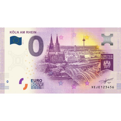 DE - Köln am Rhein - N° 2 - Limited edition - 2017