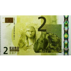 Billet fantaisie - 2 euro - Préhistoire - 2013