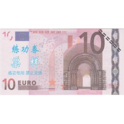 Billet fantaisie - 10 euro - chinois
