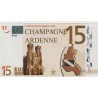 Billet Souvenir - 15 euro - Champagne Ardenne - 2008