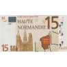 Billet Souvenir - 15 euro - Haute Normandie - 2008