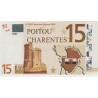 Billet Souvenir - 15 euro - Poitou Charentes - 2008