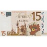 Billet Souvenir - 15 euro - Rhone-Alpes - 2008