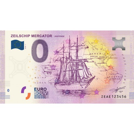 BE - Zeilschip Mercator -Oostende - 2018