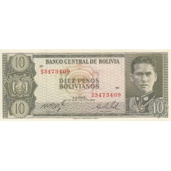Diez Pesos Bolivianos - Bolivie
