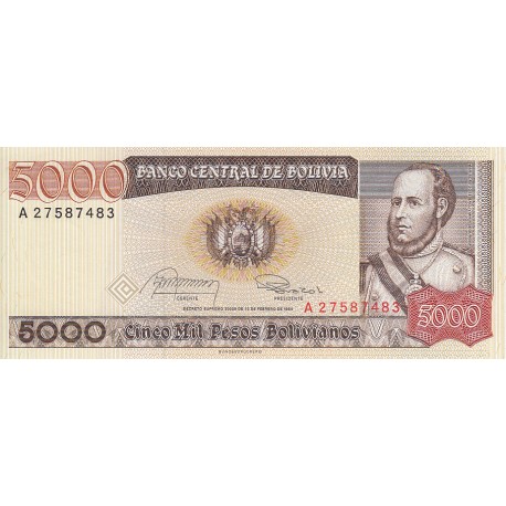 Cinco Mil Pesos Bolivianos