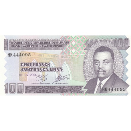 Cent Francs Amafranga Ijana