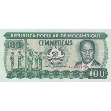 Cem Meticais - Mozambique
