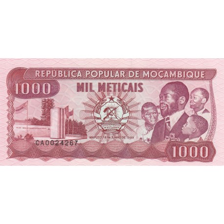 Mil Meticais - Mozambique
