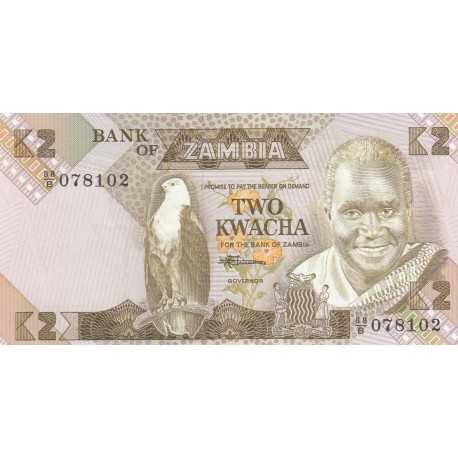 Two Kwacha - Zambie