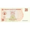 Twenty Dollars - Zimbabwe