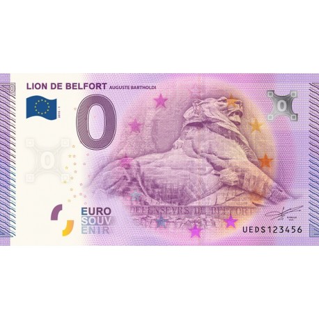 90 - Lion de Belfort - Auguste Bartholdi - 2015