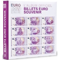 Album billets €uro Souvenir 2016 - avec billet "Pont neuf"