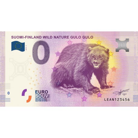 FI - Suomi-Finland Wild Nature Gulo Gulo - 2019