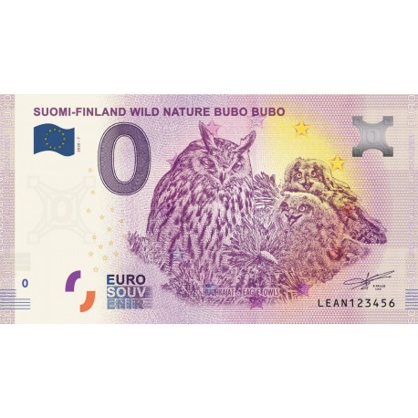 FI - Suomi-Finland Wild Nature Bubo Bubo - 2020