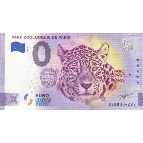 75 - UEBR - Parc zoologique de Paris "ANNIVERSARY" - 2020