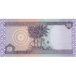 50 Dinars - Iraq