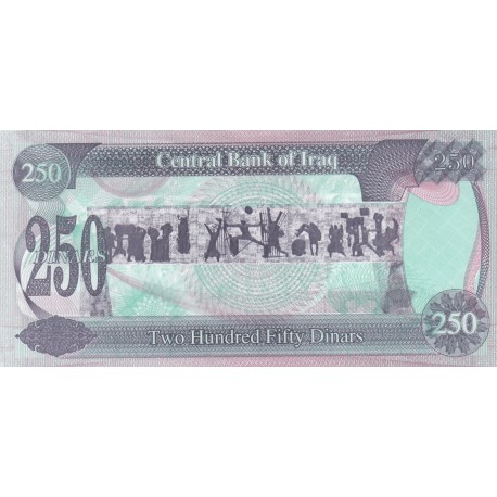 250 Dinars - Iraq