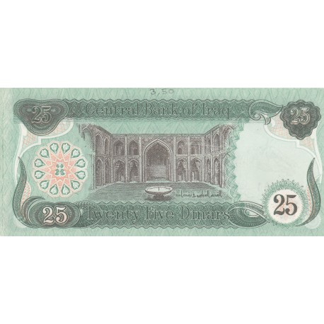 25 Dinars - Iraq