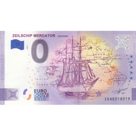 BE - Zeilschip Mercator - Oostende - 2020