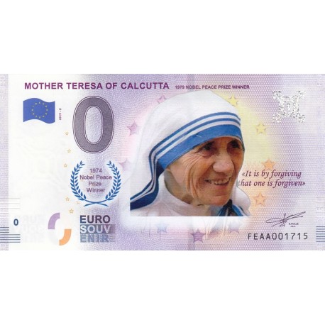 MT - Mother Theresa of Calcutta - 2019