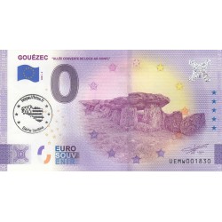 29 - Gouézec - Allée couverte de Loch-Ar-Ronfl - Tamponné - 2021