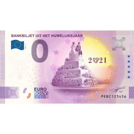 NL - Bankbiljet Uit Het Huwelijksaar - 2020