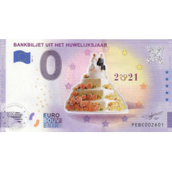 NL - Bankbiljet Uit Het Huwelijksaar (PEINT) - 2021