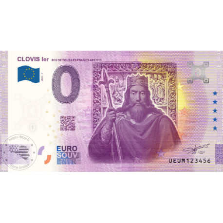 63 - Clovis 1er - Rois de tous les francs 481-511