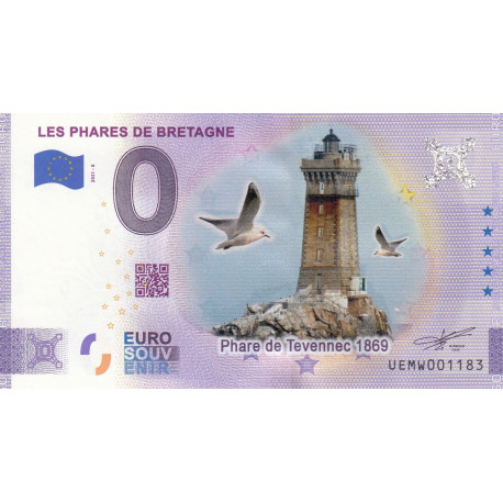 29 - Les phares de Bretagne - Phare de Tevennec 1869 - 2021