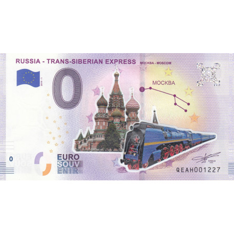 RU -Russia - Trans-Siberian Express - 2019