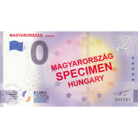 HU - Magyarorszag Hungary - 2021 (Specimen)