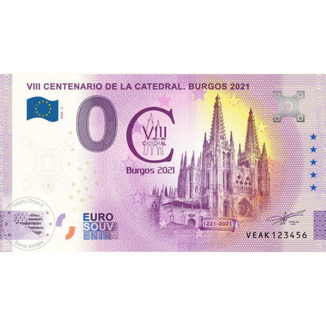 ES - VIII Centenario De La Catedral. Burgos 2021 - 2021